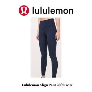 LULULEMON Align Pant 28" Size 6